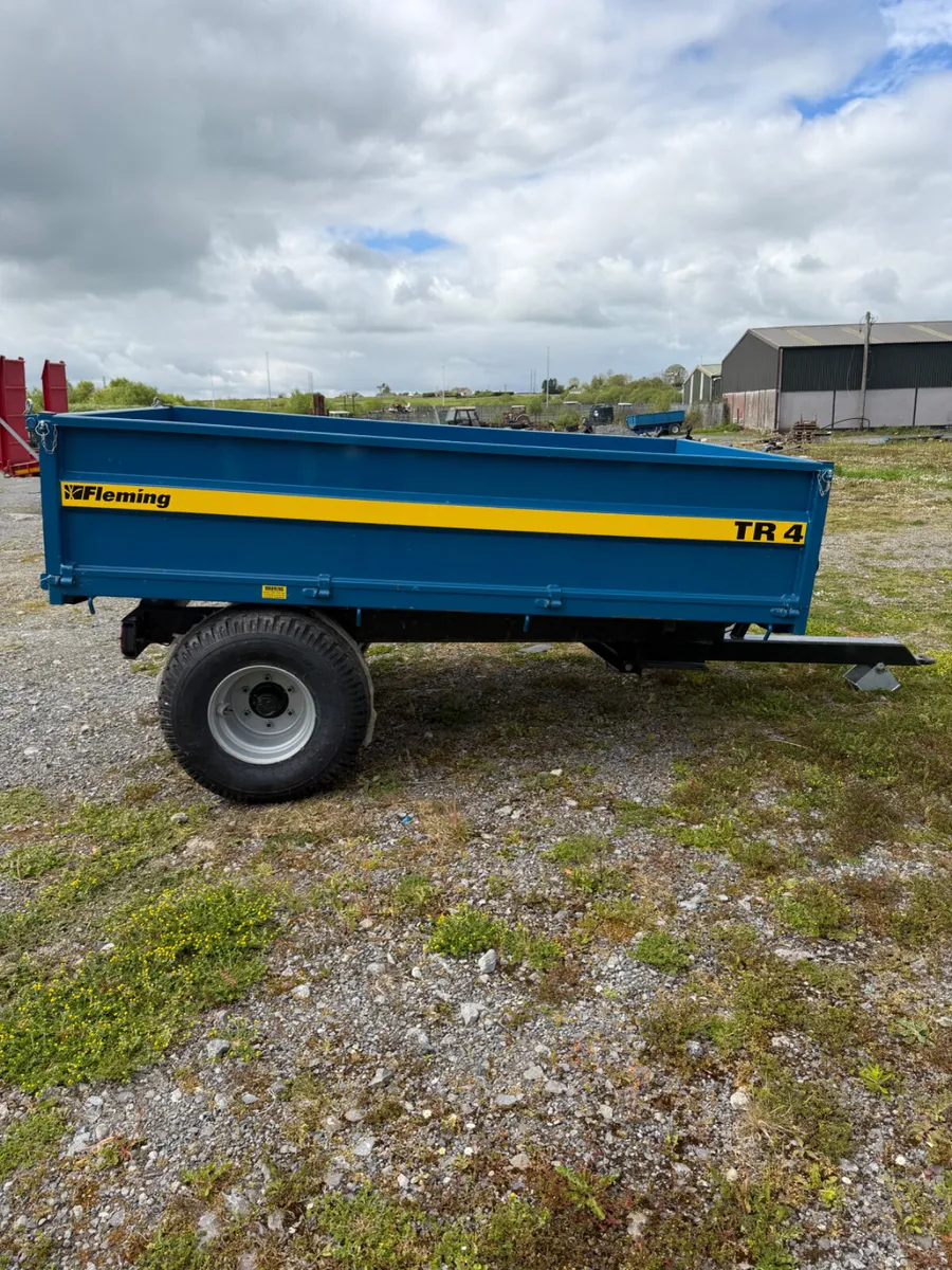 New Fleming TR4 tipping trailer - Image 3