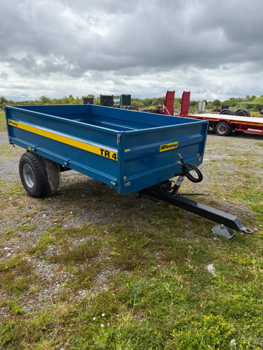 New Fleming TR4 tipping trailer - Image 2