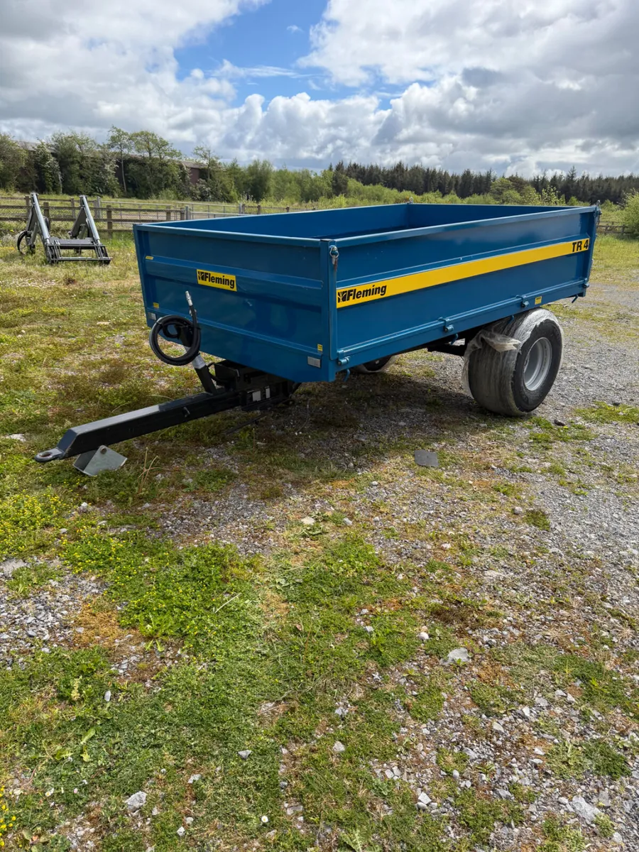 New Fleming TR4 tipping trailer - Image 1