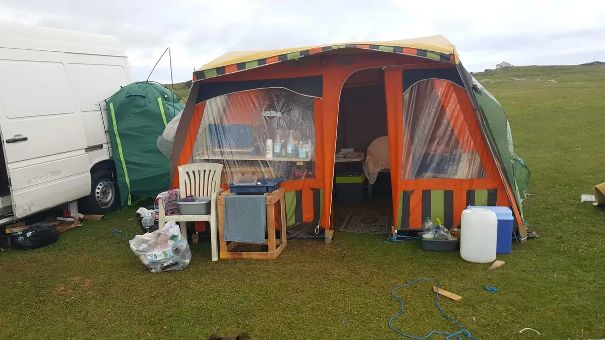 Tent , frame tent ⛺ Huge size - Image 3