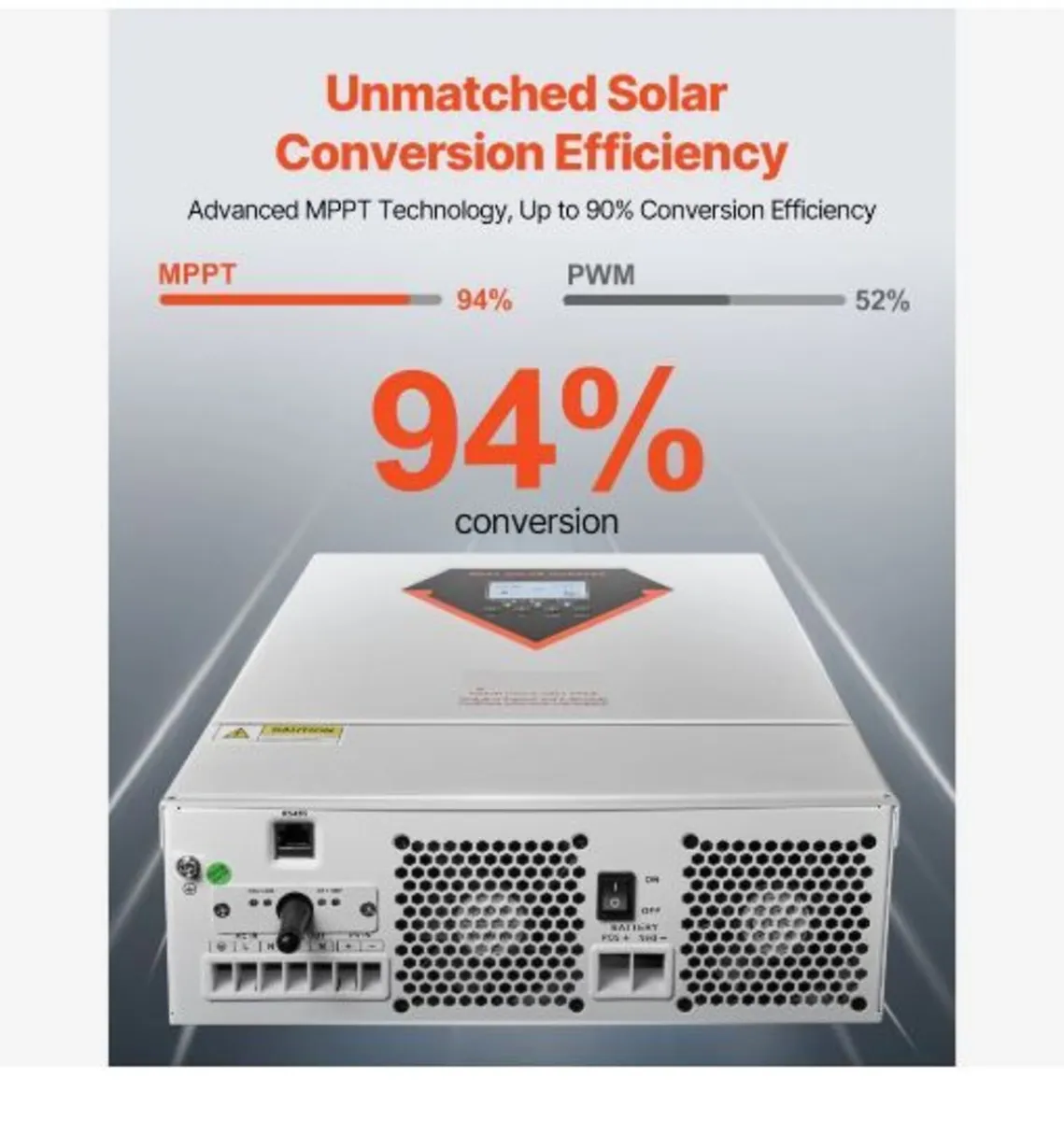 Hybrid Solar Inverter, 3500W - Image 2