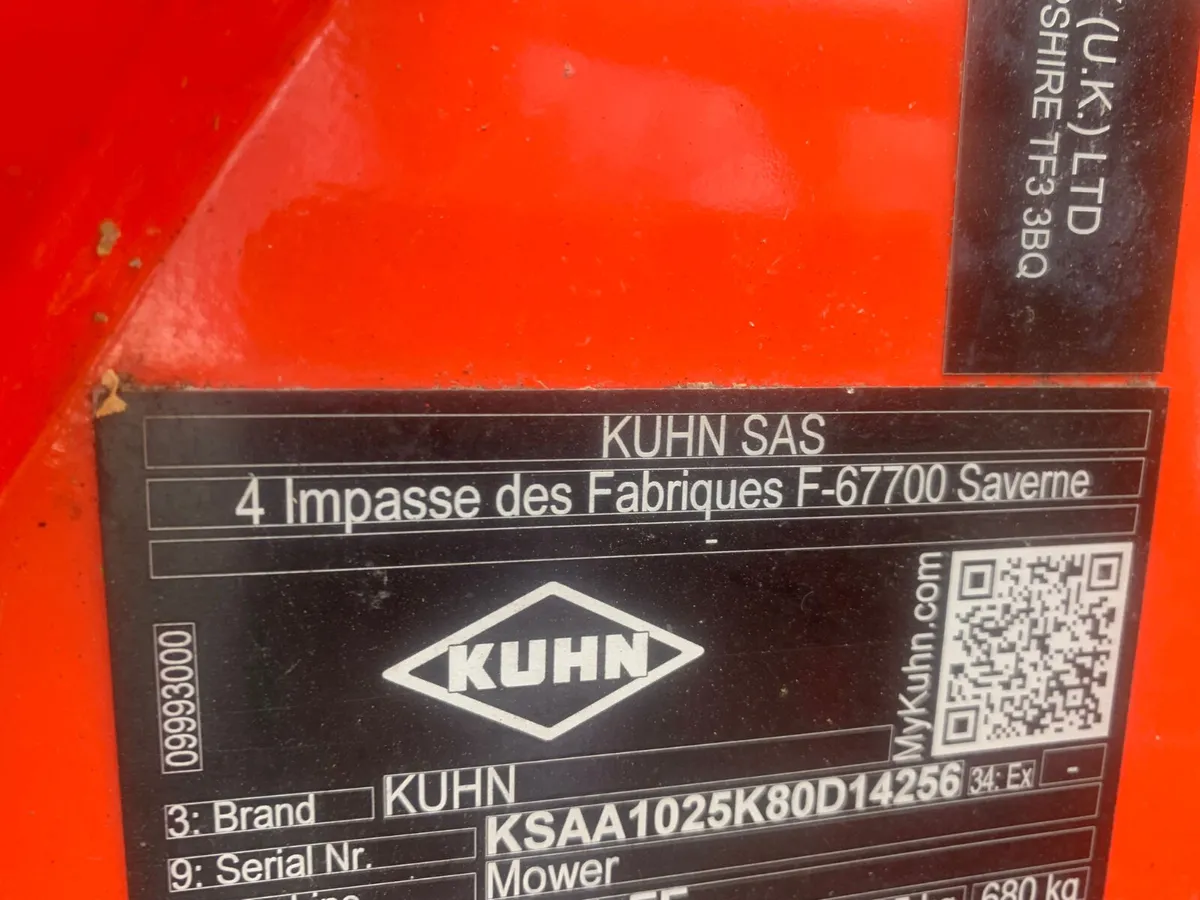KUHN GMD 240 DISC MOWER, NEW 0% - Image 2