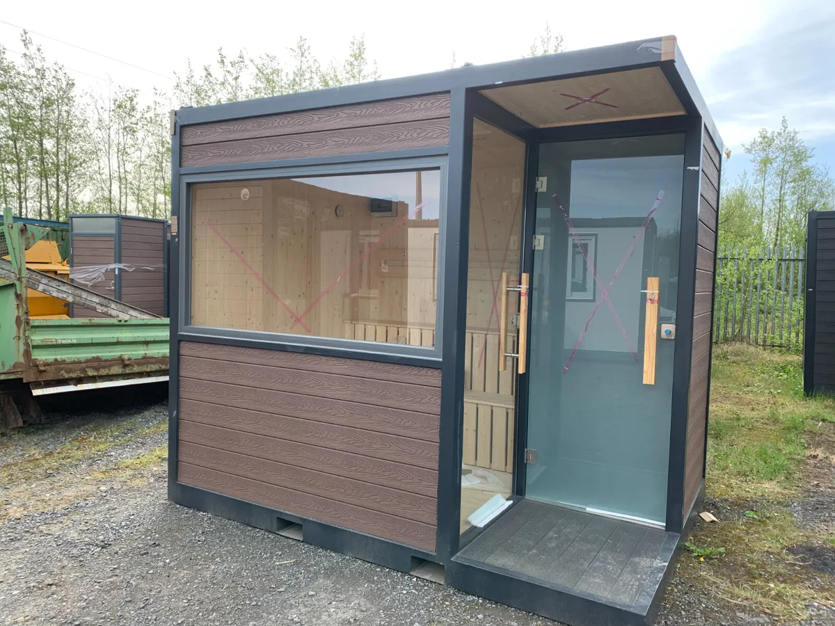 NEW/UNUSED 10FT X 7FT SAUNA & SHOWER UNIT - Image 2
