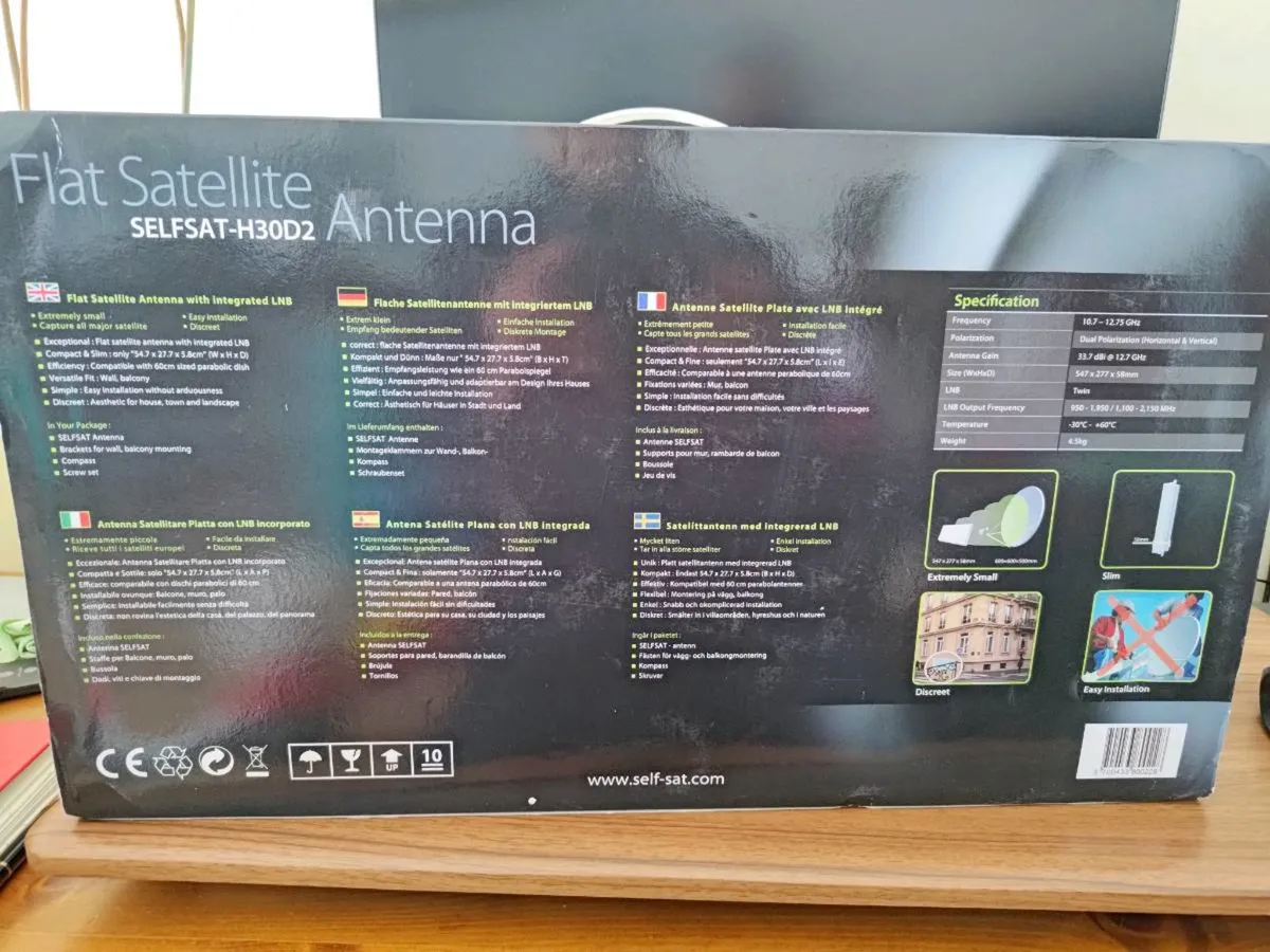 Flat Satellite Antenna - Image 2