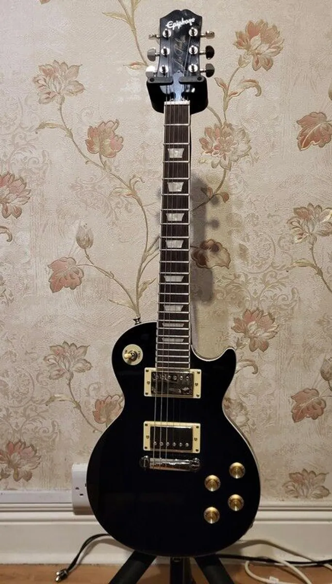 Epiphone Power Players Les Paul - Dark Matter Ebony [Pickup Only - Cork/Dublin] - Image 1