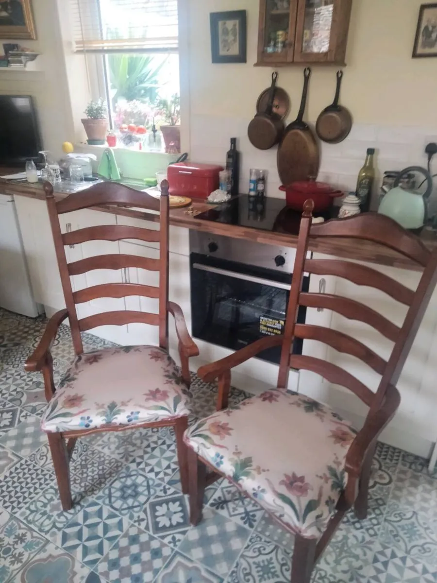 Two Carver Chairs - Image 2