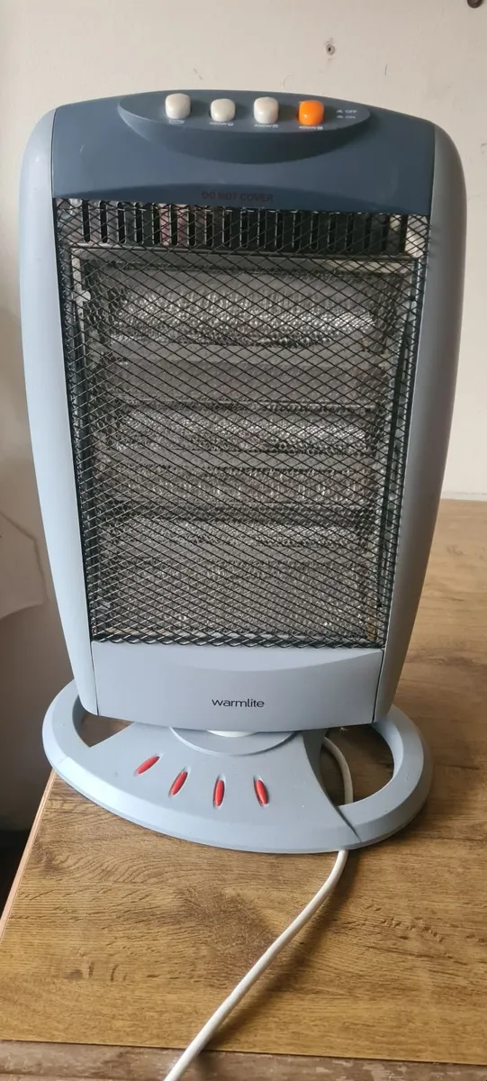 Electric Heater Warmlite 1200kw Hallogen Heater …… - Image 3
