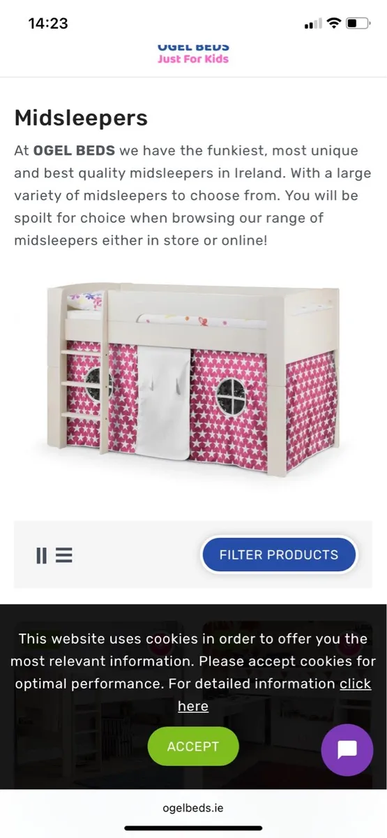 Mid sleeper single bed - Image 2