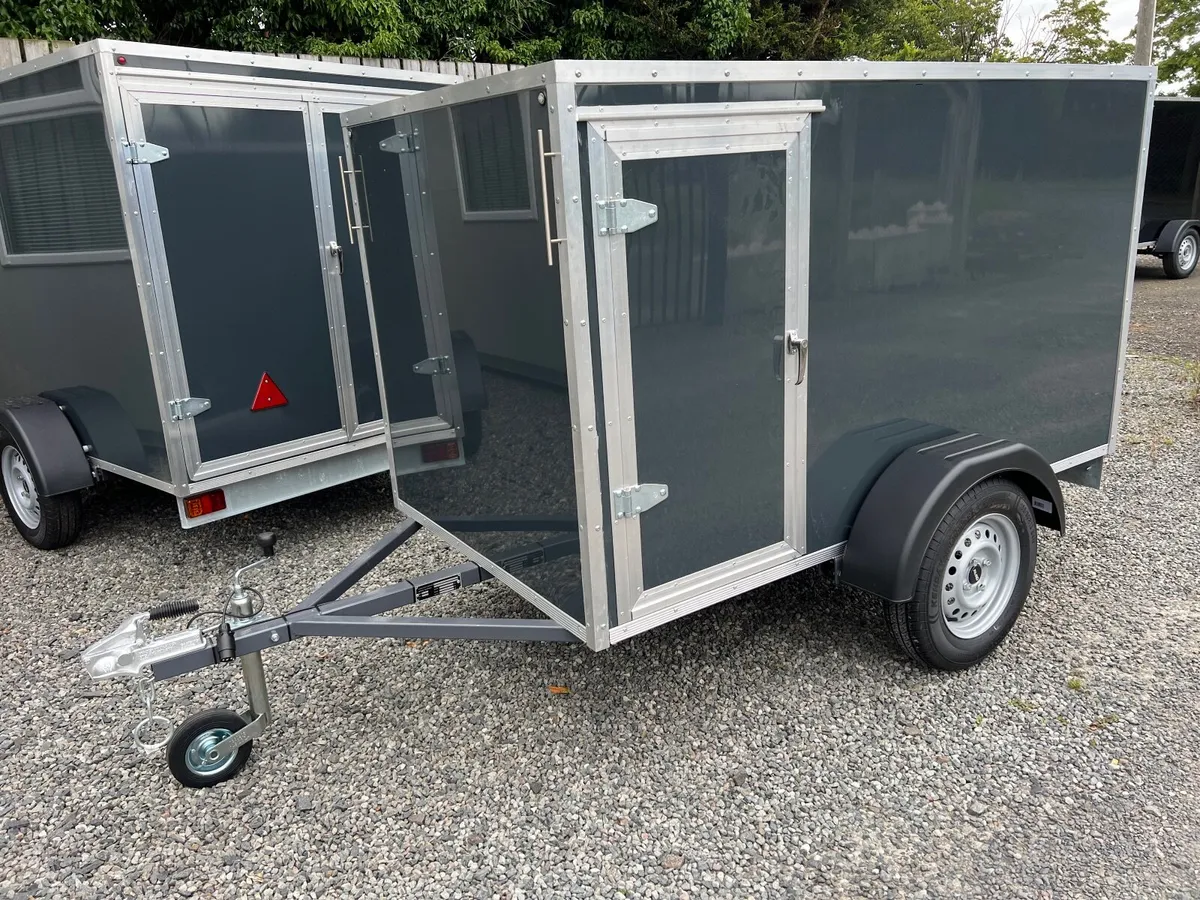 7ft x 4ft x 4ft Box Trailer, Tow a Van - Image 2