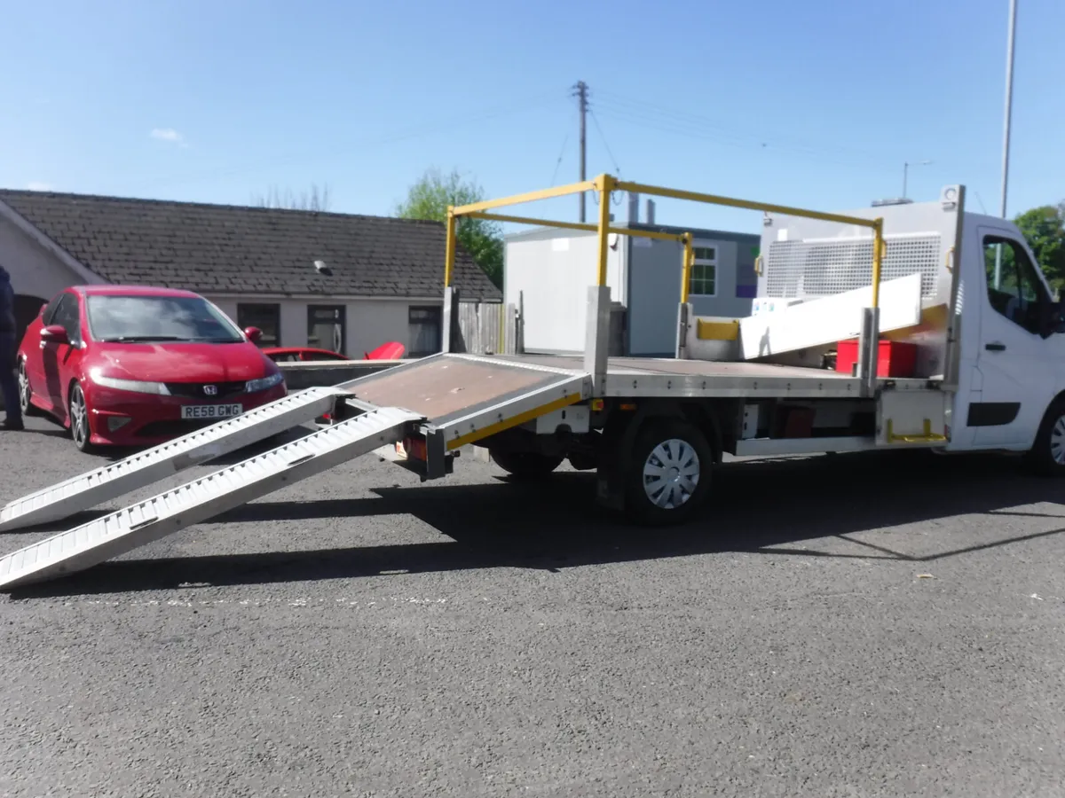 Vauxhall Movano 2019 14ft beavertail, remote winch - Image 4