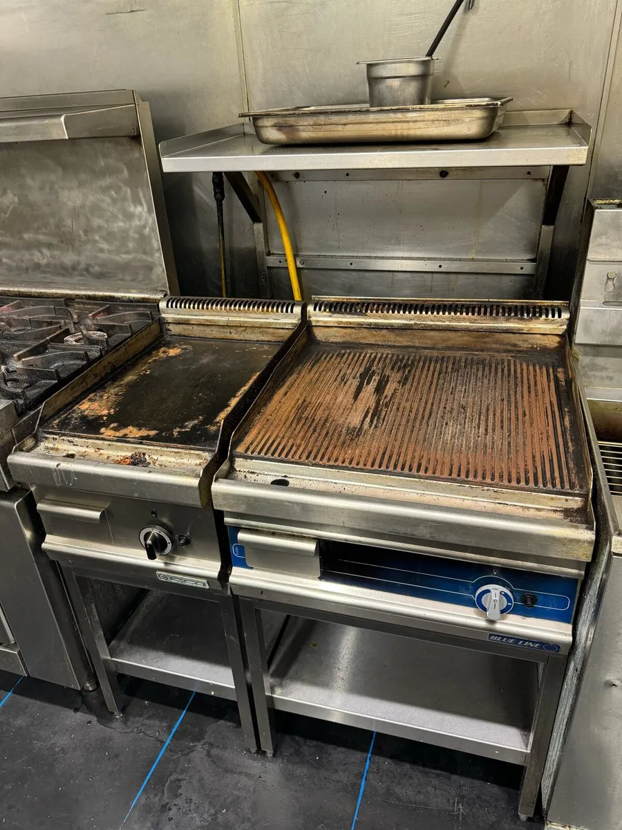 Commercial griddle