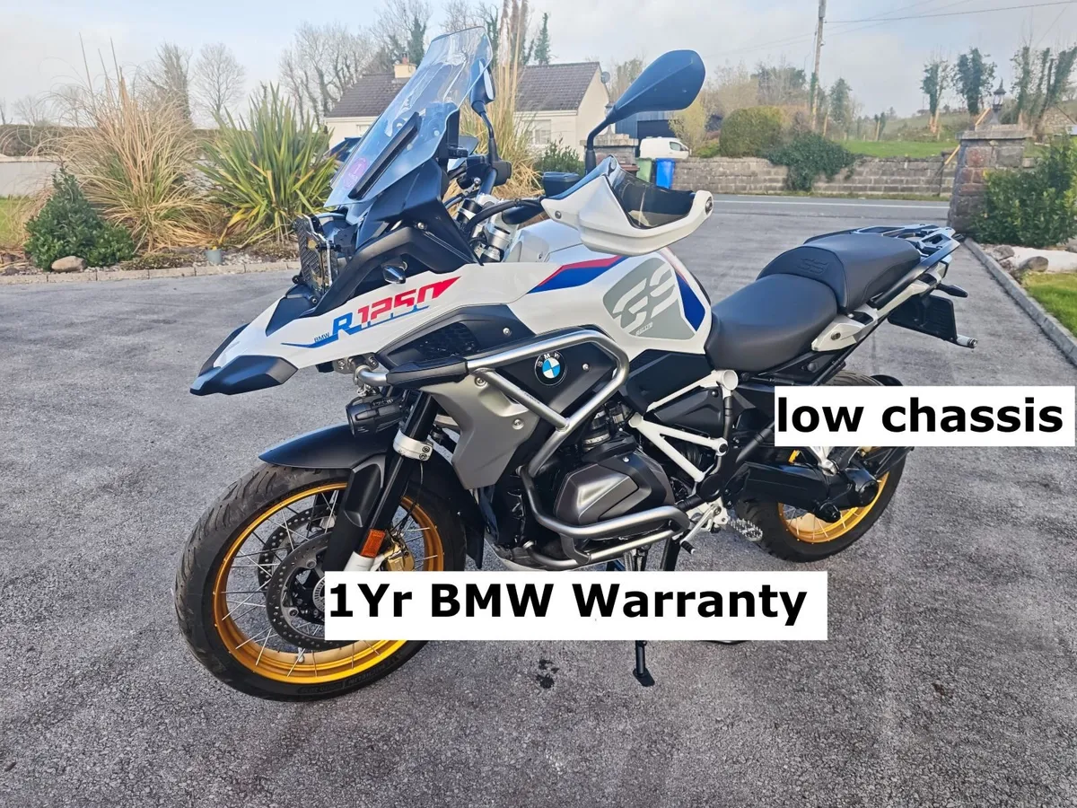 BMW R 1250 GS 2022 Warranty  Low Chassis and seat - Image 1