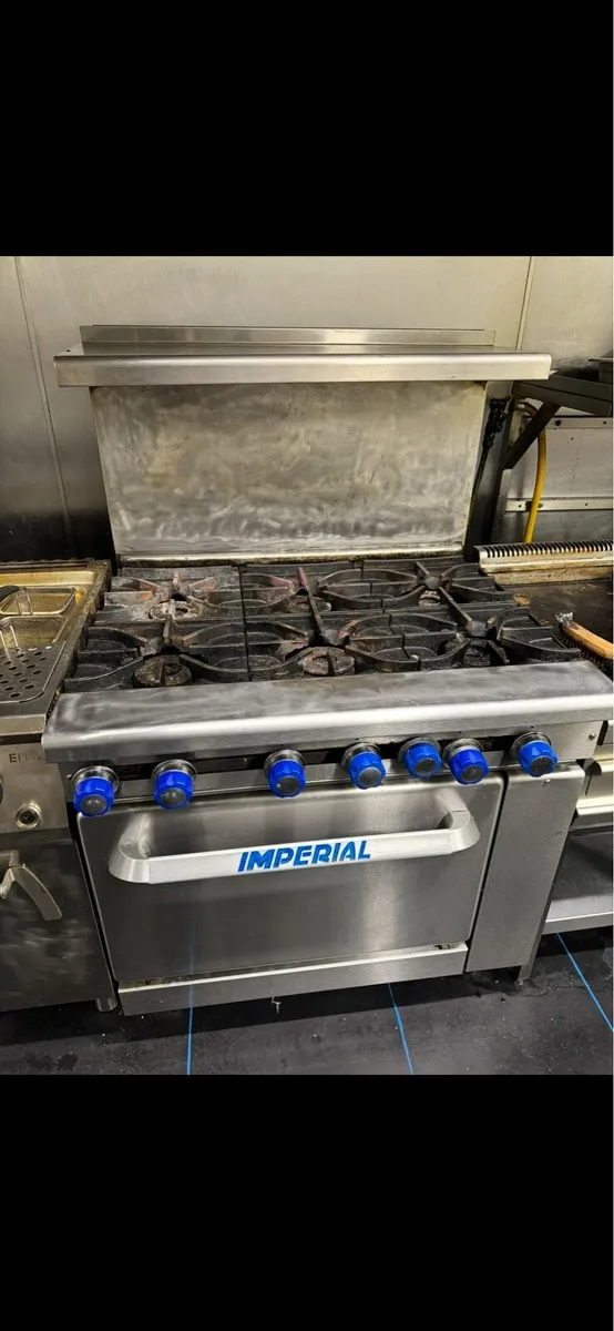 Oven/6 ring burner