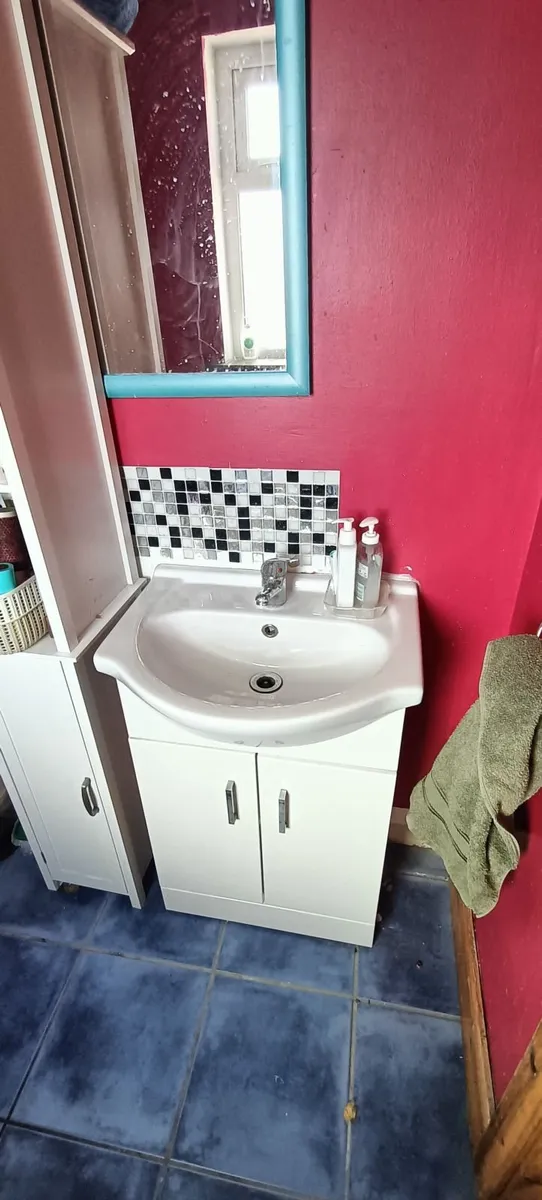 Bathroom Cabinet and Sink