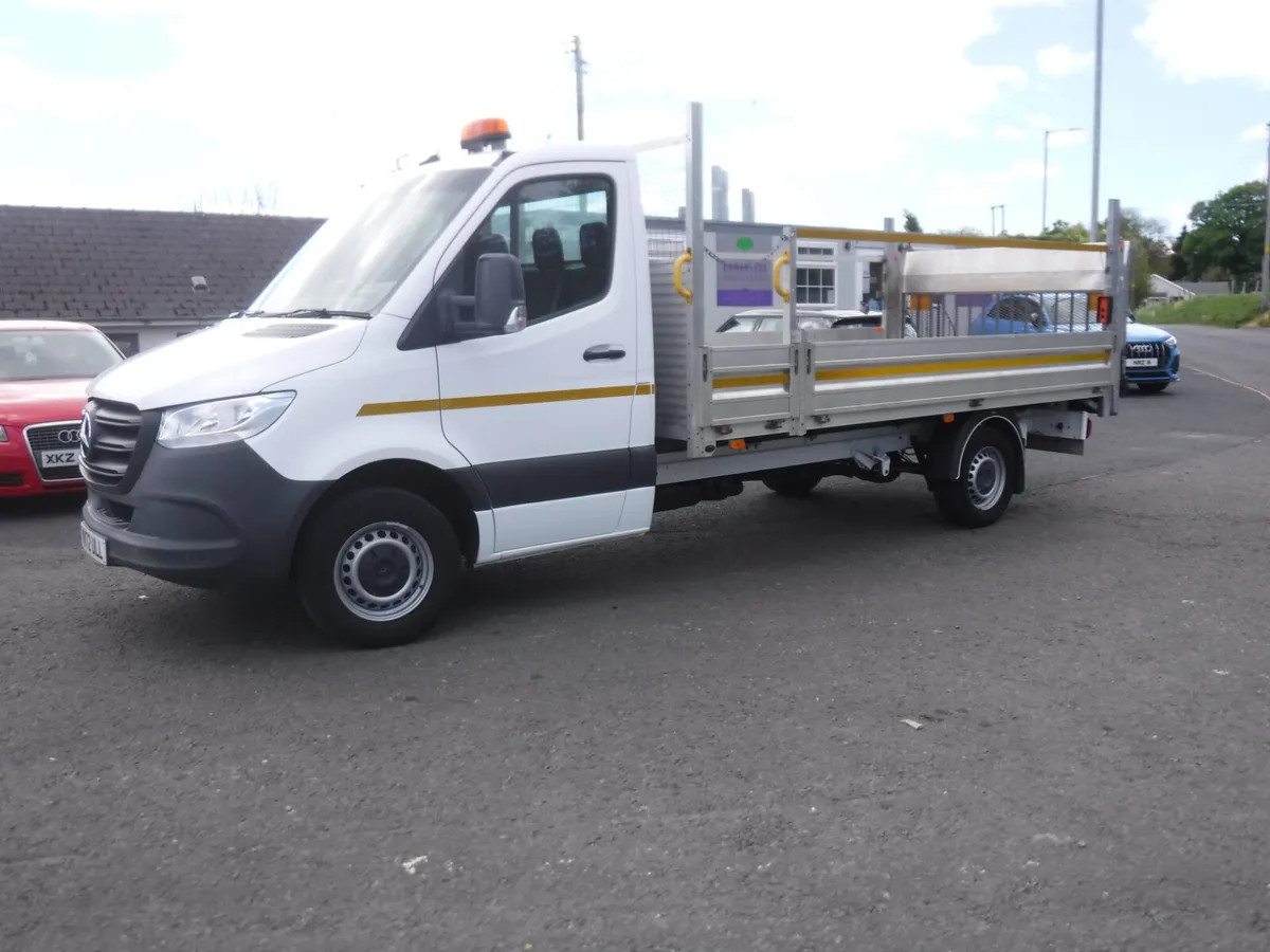 Mercedes Sprinter 2022 13ft 10" aluminium dropside - Image 1