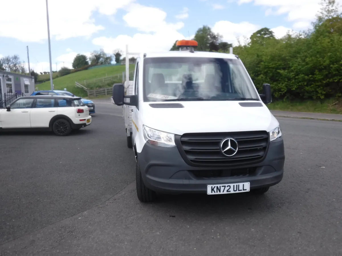 Mercedes Sprinter 2022 13ft 10" aluminium dropside - Image 2