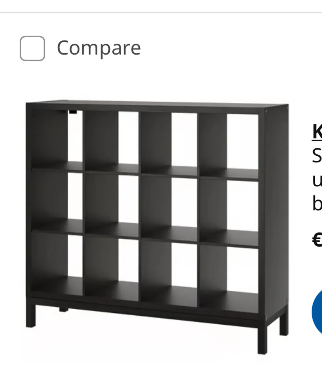 Black Ikea Bookcase Oak