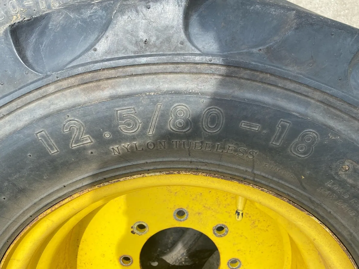 18” 8 stud Rims & Tyres - Image 3