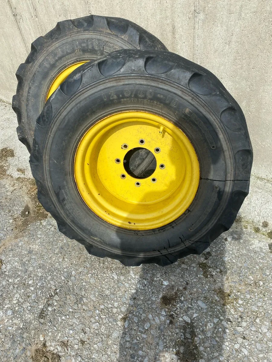 18” 8 stud Rims & Tyres - Image 4