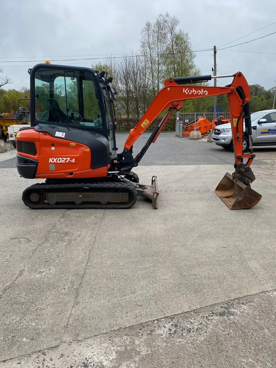 2019 KUBOTA KX027-4 2.7T EXCAVATOR C/W QUICK HITCH - Image 4