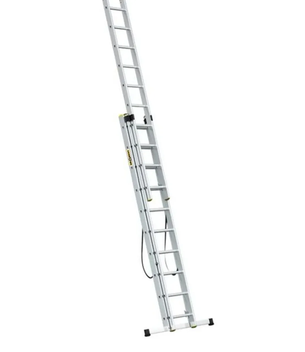 PRO 3-Section Aluminum Ladder 3x10 - Image 4