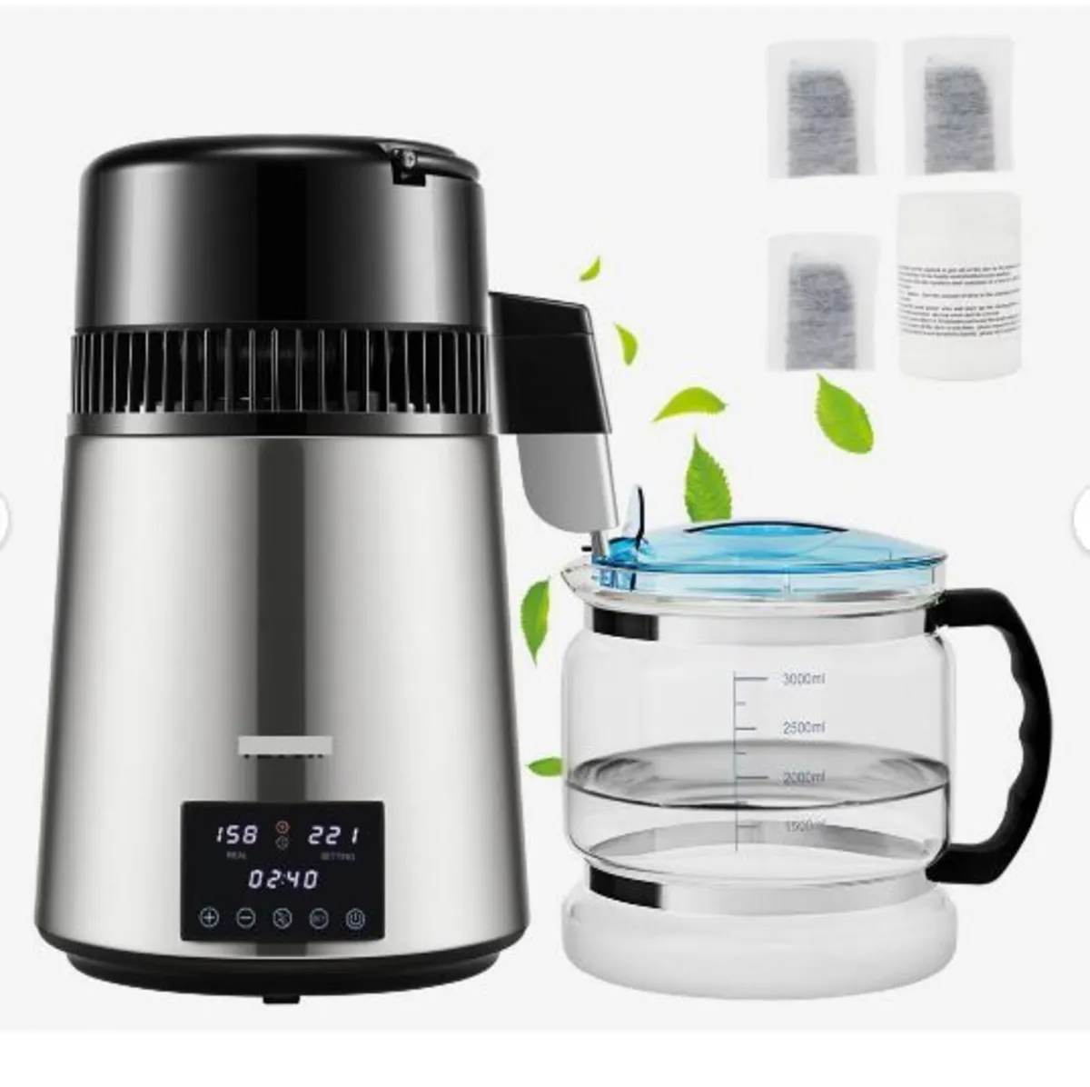 4L Water Distiller 1.5L/H Distilled Water Maker - Image 2