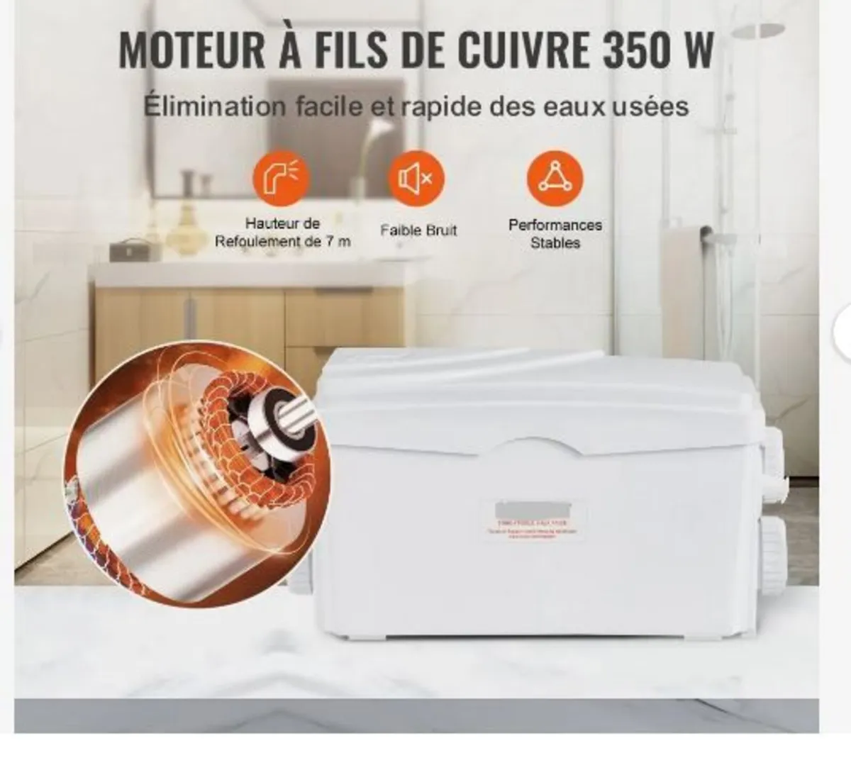 Macerator Pump, 350W - Image 1