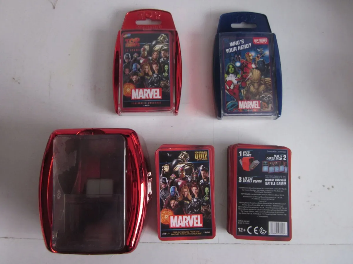 Top Trumps Marvel Card Game Bundle - Image 1