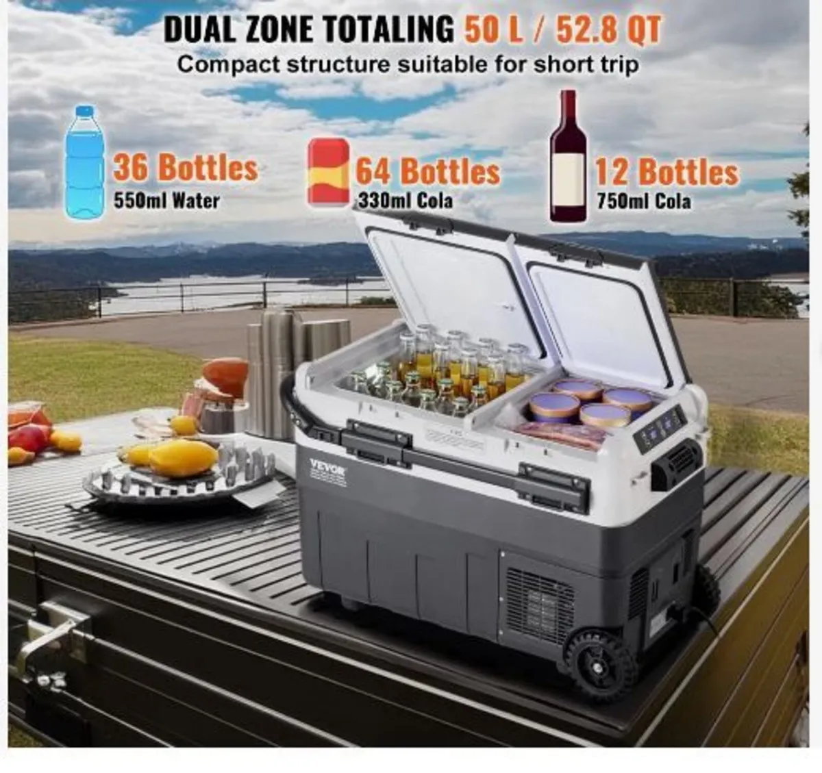 Portable Car Refrigerator, 12 Volt - Image 3