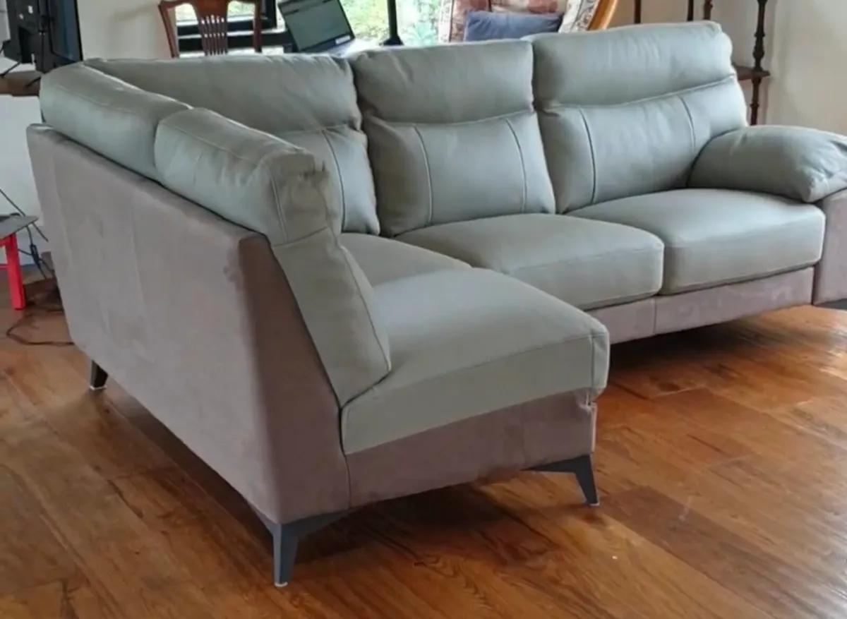 L shaped sofa