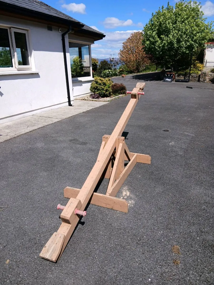 Timber See-saw - Image 3