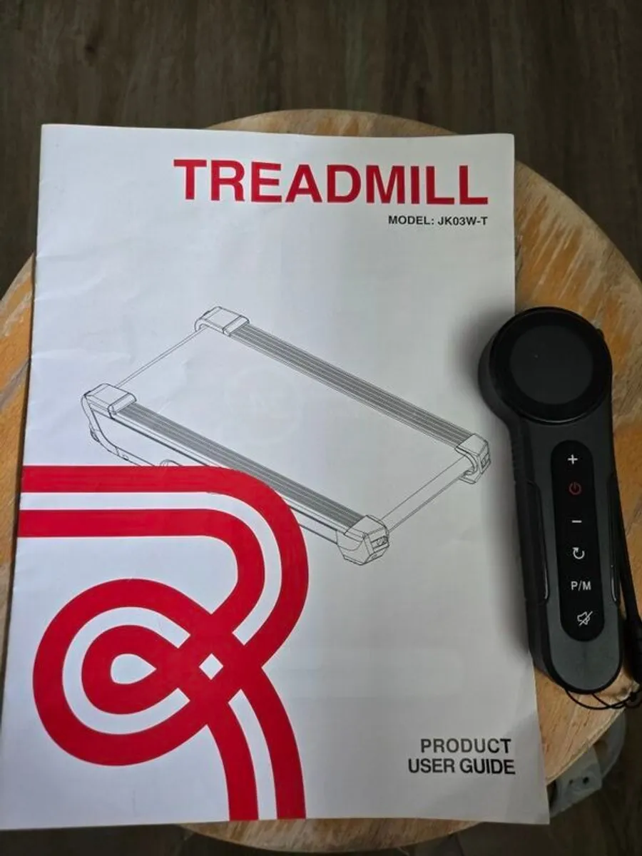 JK03-T Walking Pad . Compact Treadmill , Lightly Used - Image 4