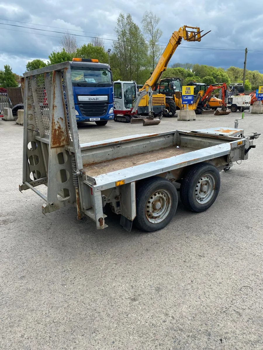 IFOR WILLIAMS GX84 8FT X 4FT PLANT TRAILER - Image 4