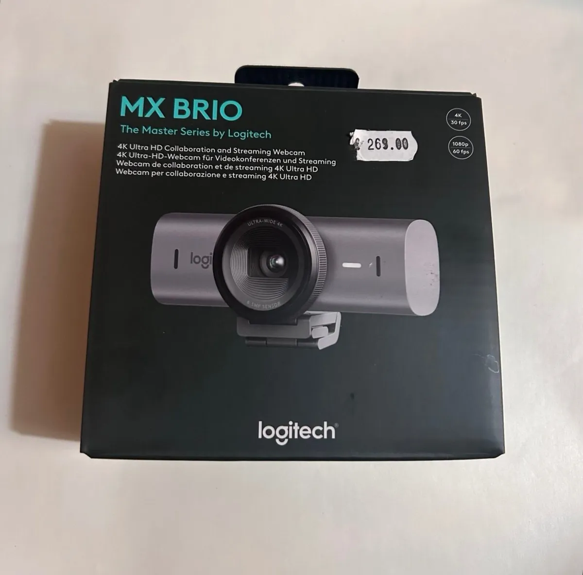 Logitech MX Brio Webcam - Image 1