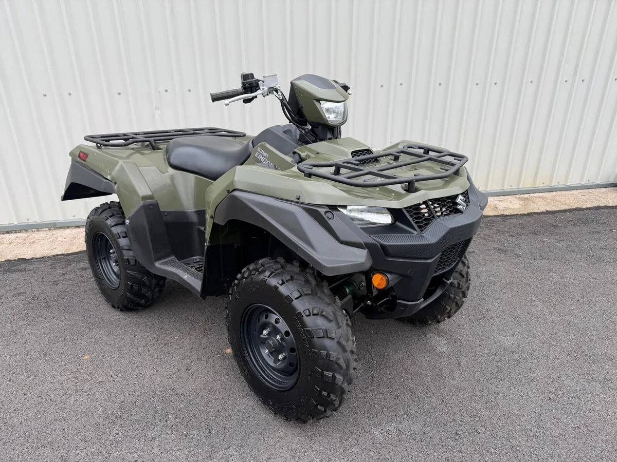 2022 Suzuki Kingquad 500ACI 4WD Quad ATV No Vat - Image 1