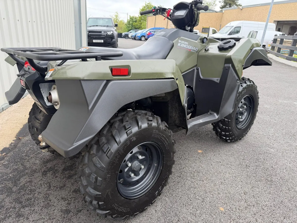 2022 Suzuki Kingquad 500ACI 4WD Quad ATV No Vat - Image 2