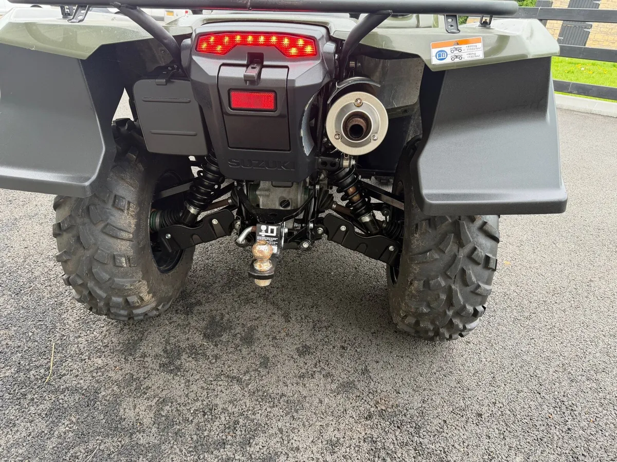 2022 Suzuki Kingquad 500ACI 4WD Quad ATV No Vat - Image 3