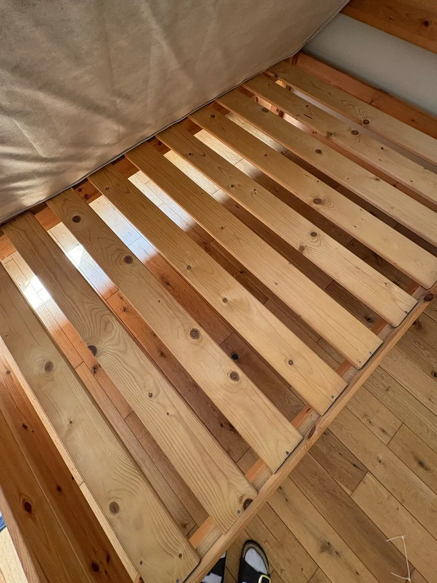 4ft bedframe and mattress PERFECT - Image 2