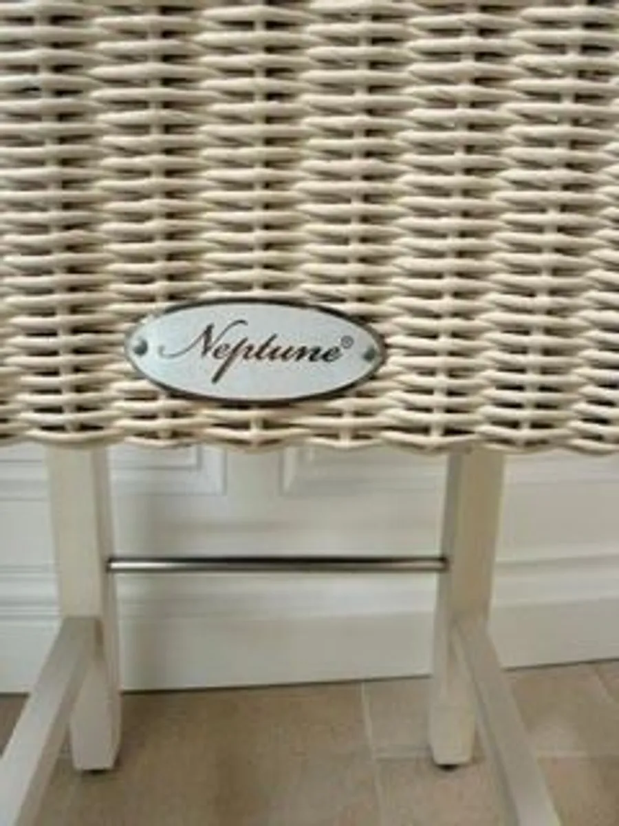 4 x Neptune High Back Bar Stool - Image 2
