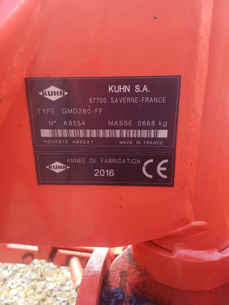 KUHN 9ft Mower - Image 4