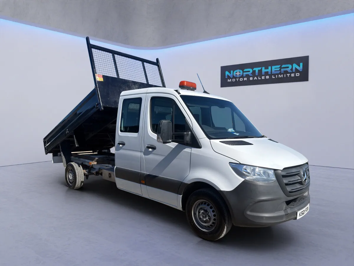 2021 Mercedes-Benz Sprinter D/Cab Tipper - Image 1