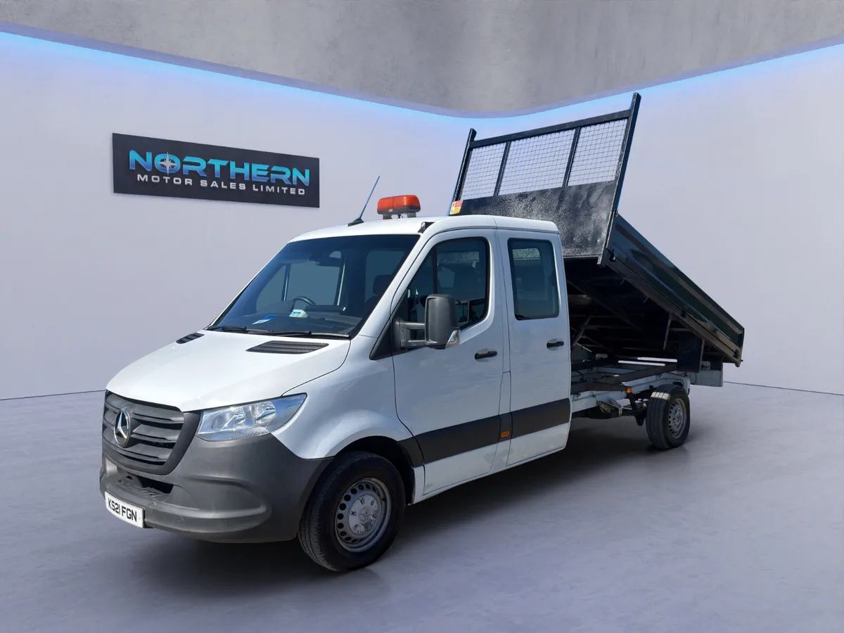 2021 Mercedes-Benz Sprinter D/Cab Tipper - Image 2