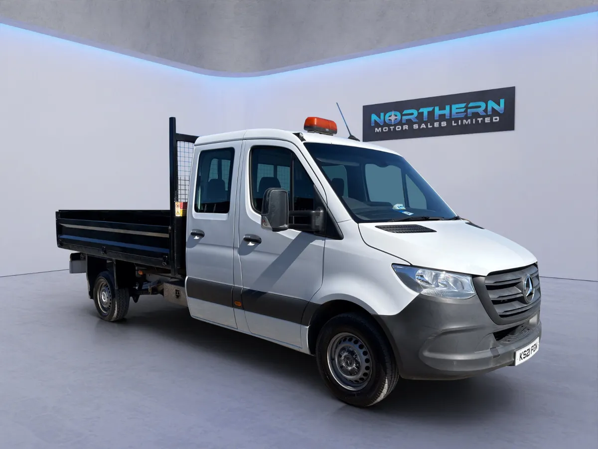 2021 Mercedes-Benz Sprinter D/Cab Tipper - Image 3