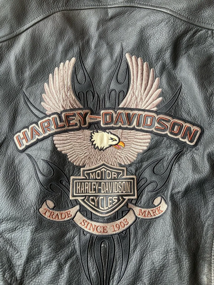 Harley Davidson leather jacket - Image 1