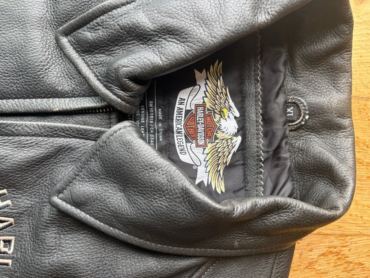 Harley Davidson leather jacket - Image 3