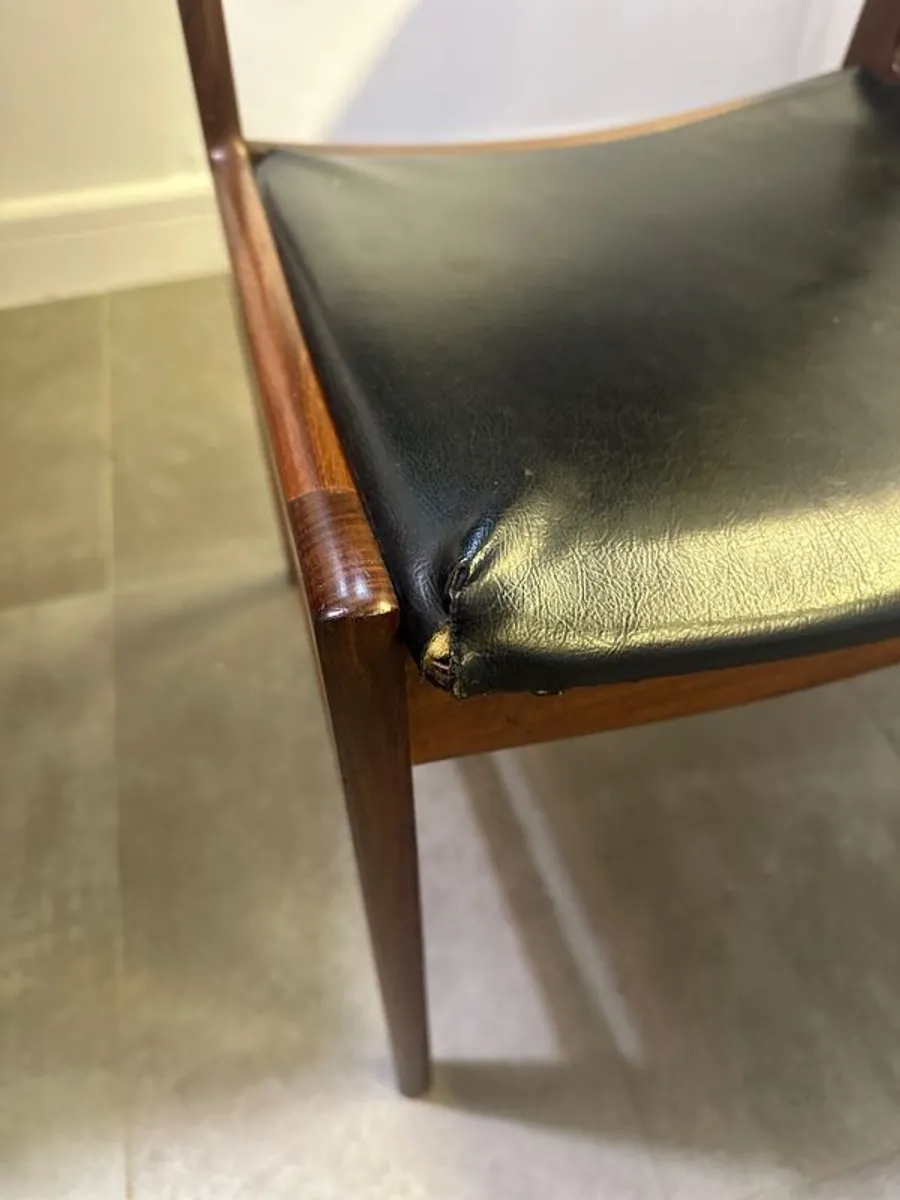 Mid century dining chairs - Image 4