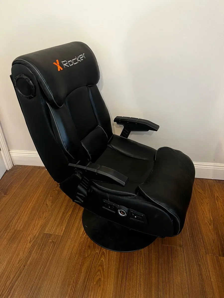 X Rocker Gaming Chair with Bluetooth Speakers - Image 3