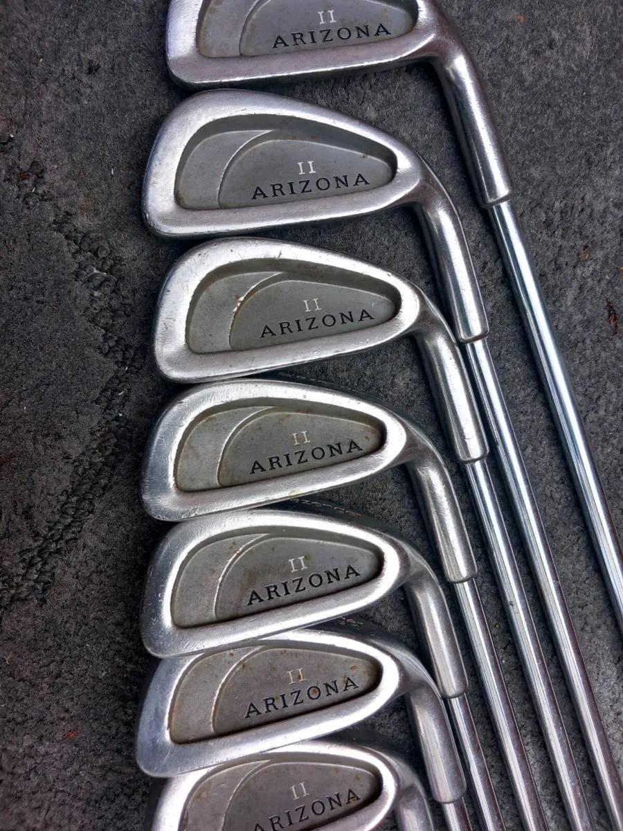 Slazenger golf irons.  Right handed clubs. - Image 2
