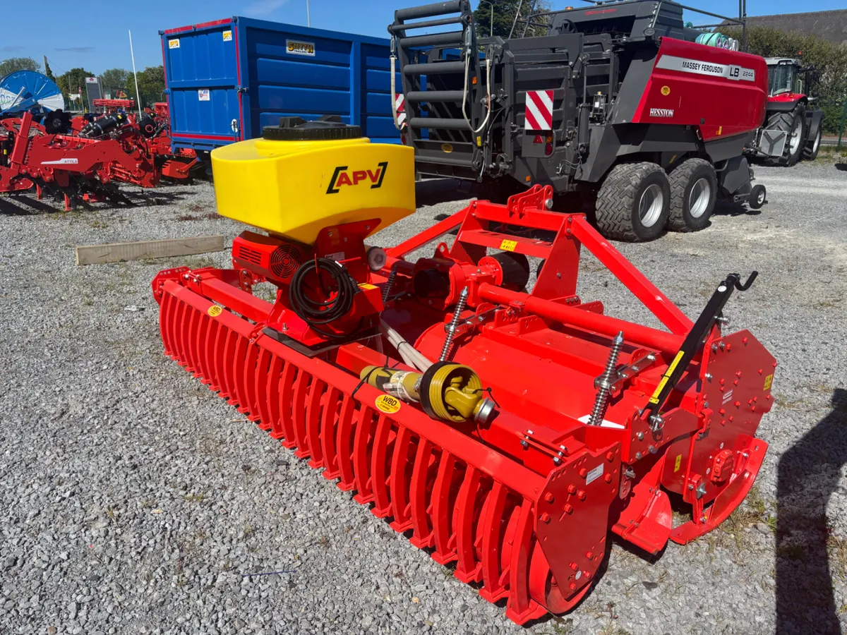 Maschio Rotavator and APV seeder - Image 3