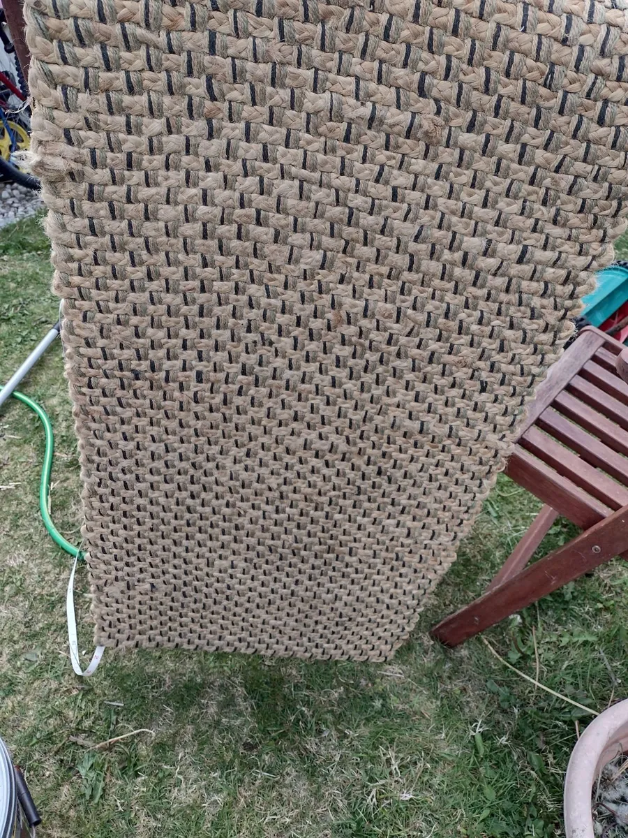 Sisal & jute hall runner - Image 1